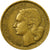 Moneda, Francia, Guiraud, 10 Francs, 1952, Beaumont - Le Roger, BC+, Aluminio -
