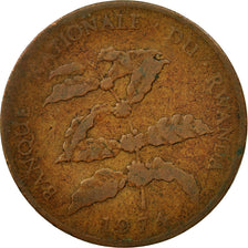 Monnaie, Rwanda, 5 Francs, 1974, British Royal Mint, B+, Bronze, KM:13