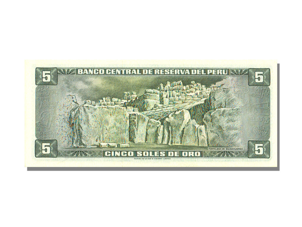 Peru, 5 Soles De Oro, 1974, 1974-08-15, UNC(65-70)