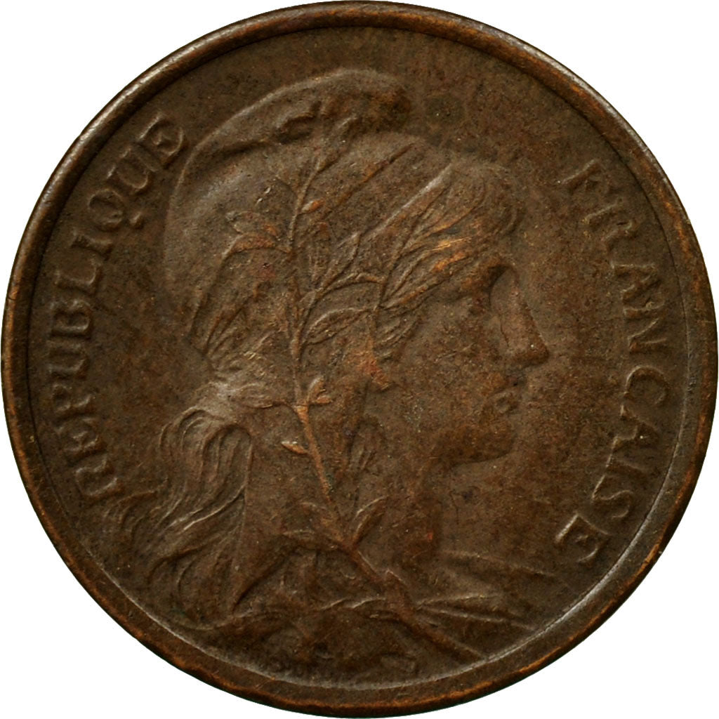Münze, Frankreich, Dupuis, Centime, 1919, Paris, SS, Bronze, KM:840, Le