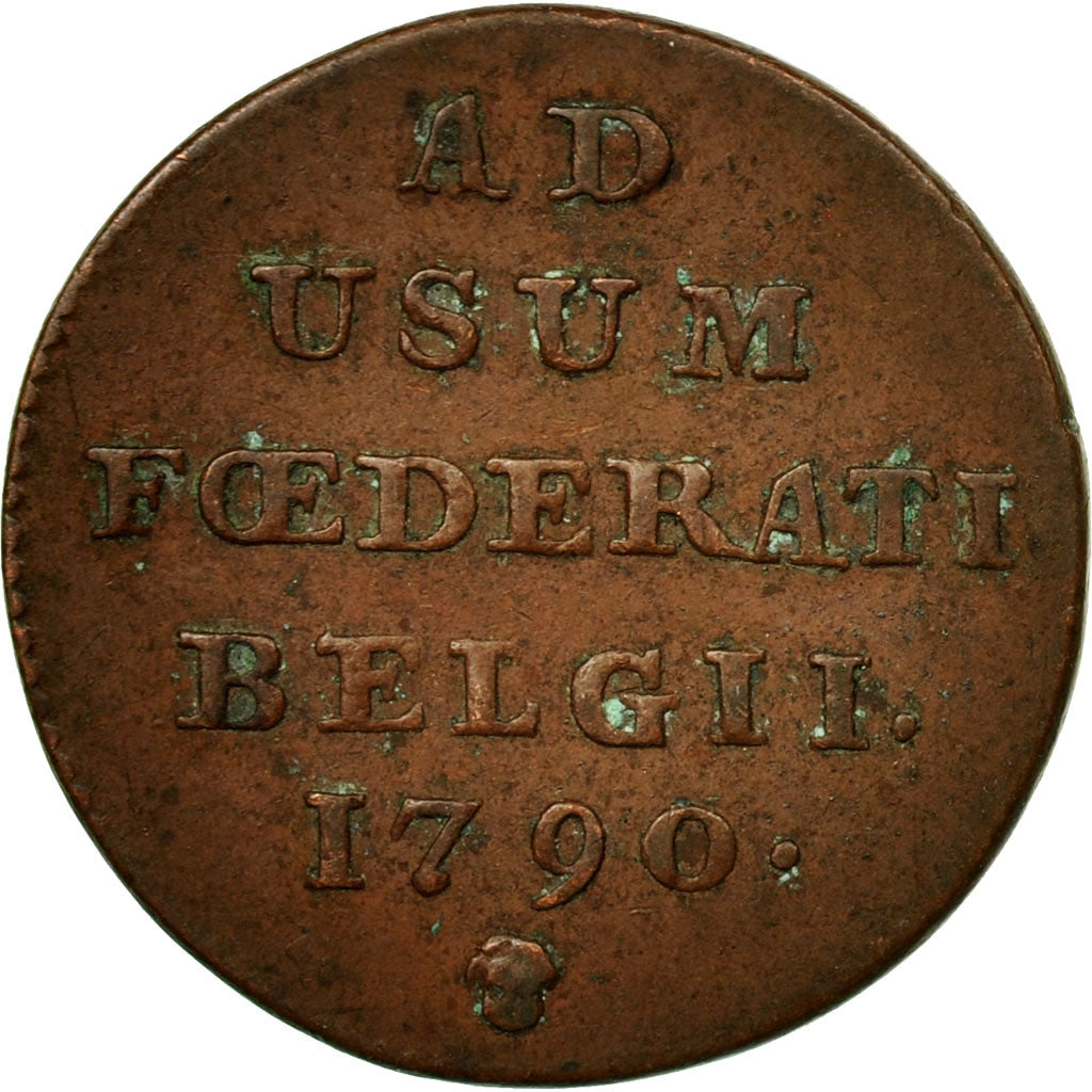 Coin, AUSTRIAN NETHERLANDS, Liard, Oord, 1790, Brussels, EF(40-45), Copper