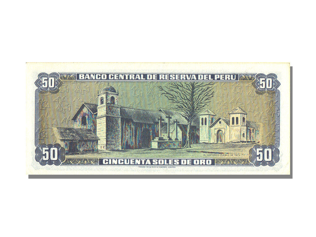 Peru, 50 Soles de Oro, 1977, KM #113, 1977-12-15, UNC(65-70), H