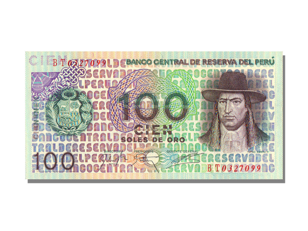 Peru, 100 Soles De Oro, 1976, 1976-07-22, UNC(65-70)