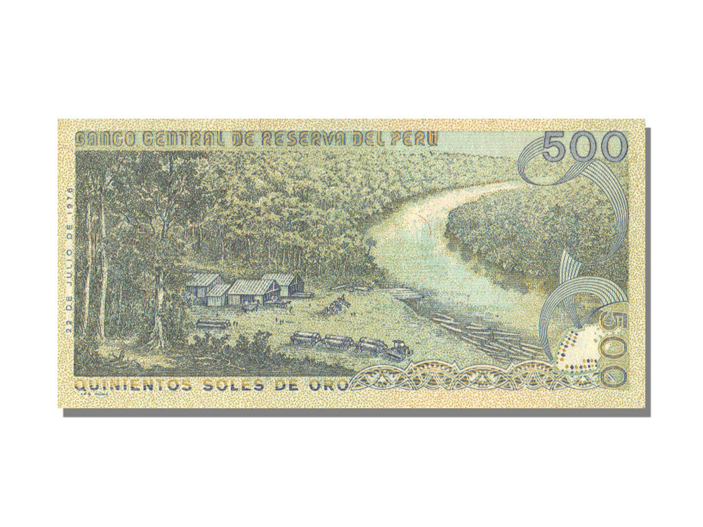 Peru, 500 Soles de Oro, 1976, KM #115, 1976-07-22, UNC(65-70), CK