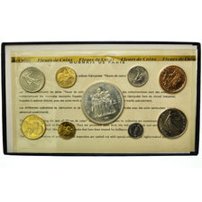 Coin, France, Set, 1976, Paris, MS(65-70), Gadoury:page 287