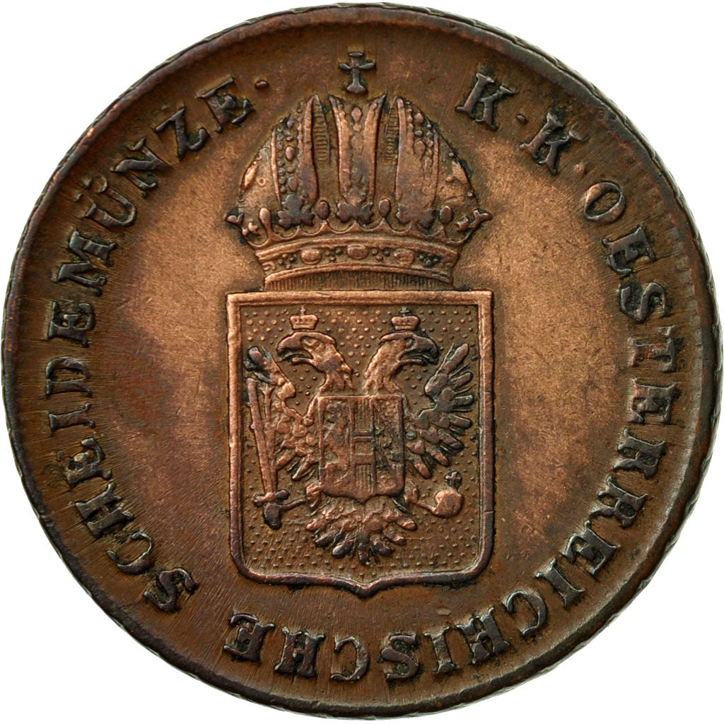 Coin, Austria, Franz II (I), Kreuzer, 1816, EF(40-45), Copper, KM:2113