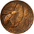 Coin, Italy, Vittorio Emanuele III, 10 Centesimi, 1922, Rome, VF(30-35), Bronze