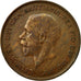 Coin, Great Britain, George V, Penny, 1928, EF(40-45), Bronze, KM:838