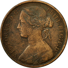 Coin, Great Britain, Victoria, Penny, 1870, EF(40-45), Bronze, KM:749.2