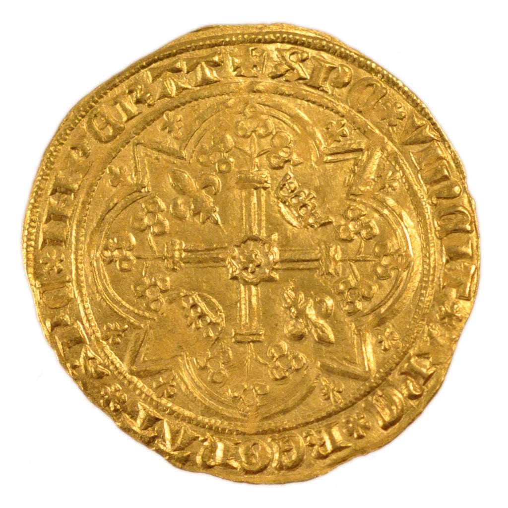 FRANCE, Franc à pied, EF(40-45), Gold, Duplessy #360A, 3.80