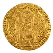 FRANCE, Franc à pied, EF(40-45), Gold, Duplessy #360, 3.70