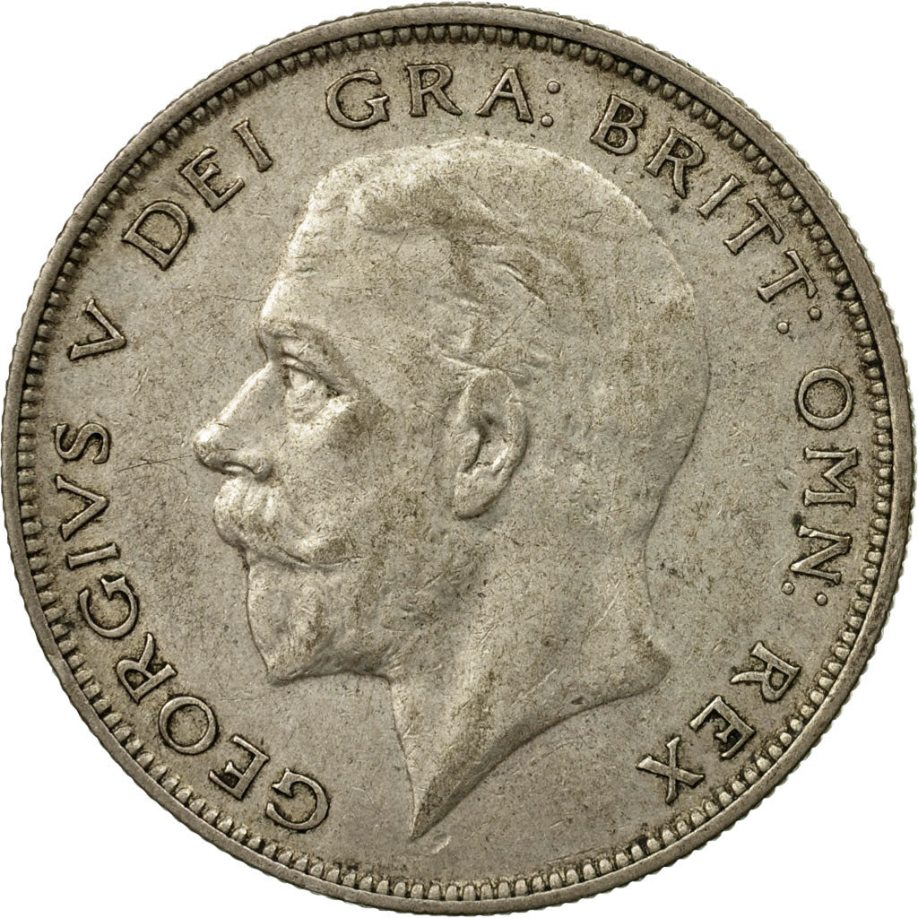 Coin, Great Britain, George V, 1/2 Crown, 1931, VF(30-35), Silver, KM:835