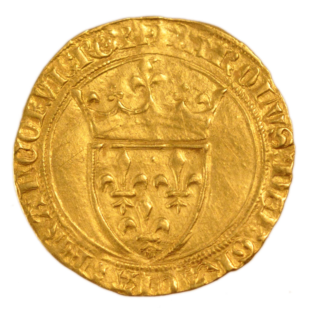 FRANCE, Ecu d'or, EF(40-45), Gold, Duplessy #369, 3.90