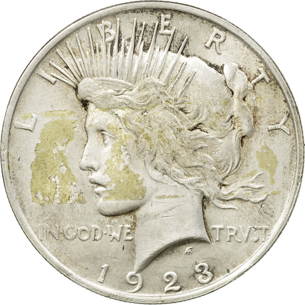 Moneta, Stati Uniti, Peace Dollar, Dollar, 1923, U.S. Mint, Philadelphia, MB