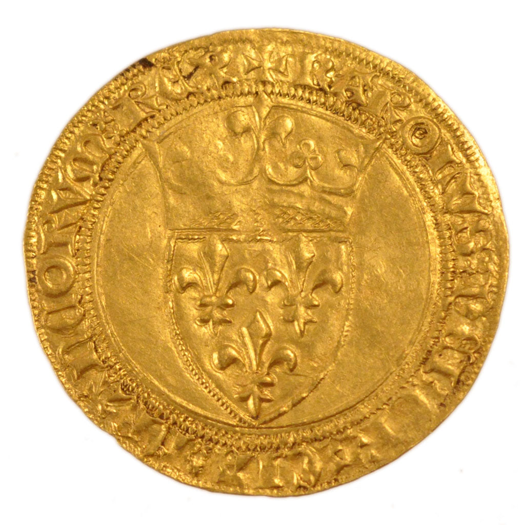 FRANCE, Ecu d'or, Sainte Ménéhould, AU(50-53), Gold, Duplessy #369, 3.90