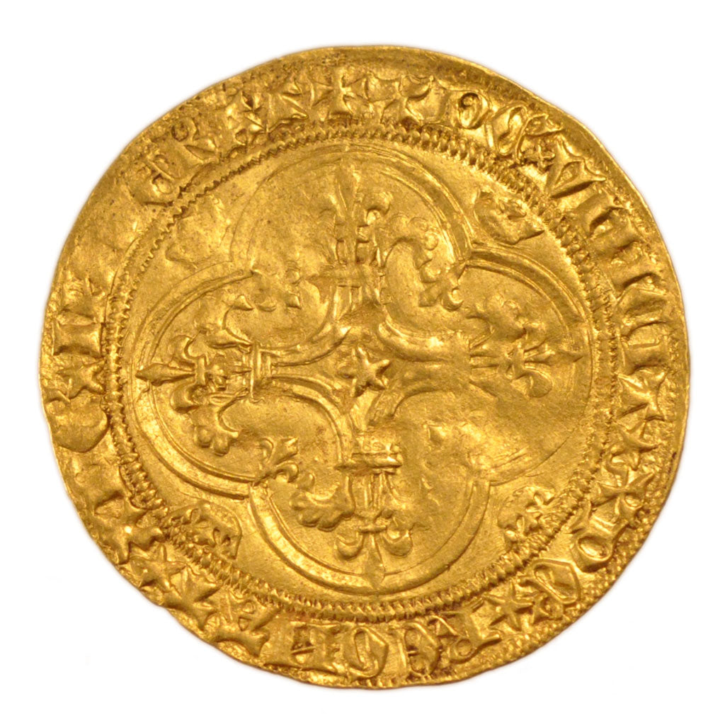 FRANCE, Ecu d'or, Sainte Ménéhould, AU(50-53), Gold, Duplessy #369, 3.90
