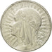 Coin, Poland, 10 Zlotych, 1932, Warsaw, VF(30-35), Silver, KM:22