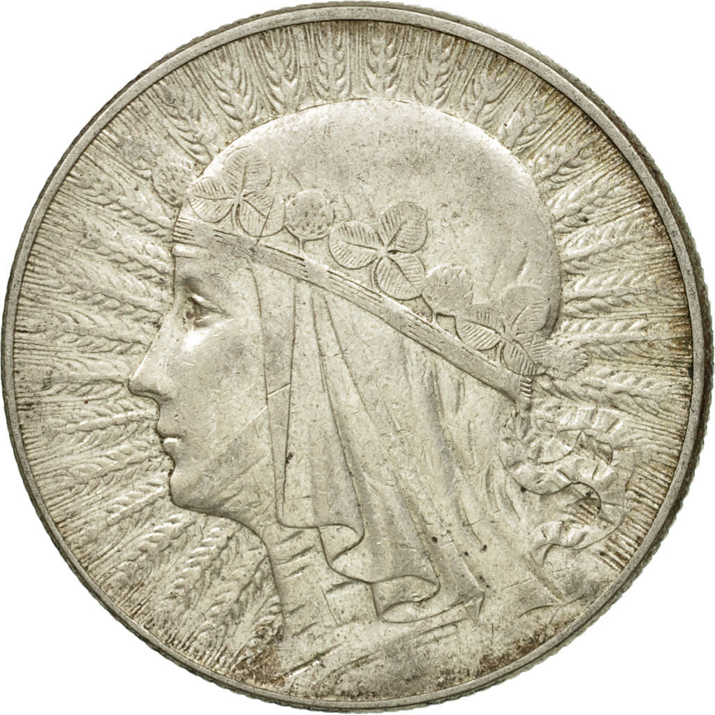 Moneta, Polonia, 5 Zlotych, 1933, Warsaw, MB+, Argento, KM:21