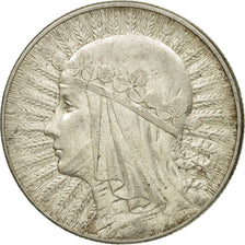 Moneta, Polonia, 5 Zlotych, 1933, Warsaw, MB+, Argento, KM:21