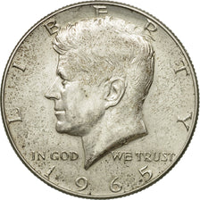 Moneda, Estados Unidos, Kennedy Half Dollar, Half Dollar, 1965, U.S. Mint