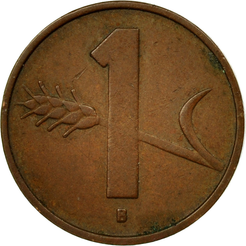 Moneda, Suiza, Rappen, 1956, Bern, BC+, Bronce, KM:46