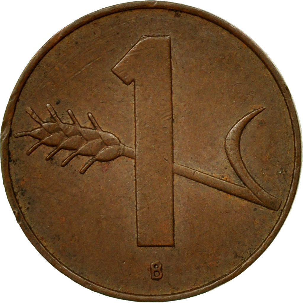 Moneda, Suiza, Rappen, 1958, Bern, MBC, Bronce, KM:46