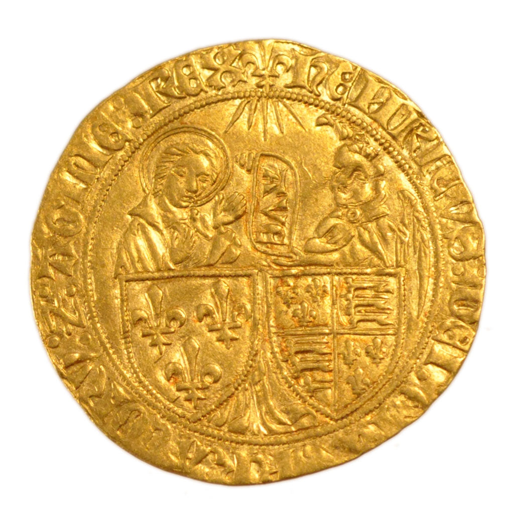 FRANCE, Salut d'or, Saint Lô, AU(50-53), Gold, Duplessy #443A, 3.50