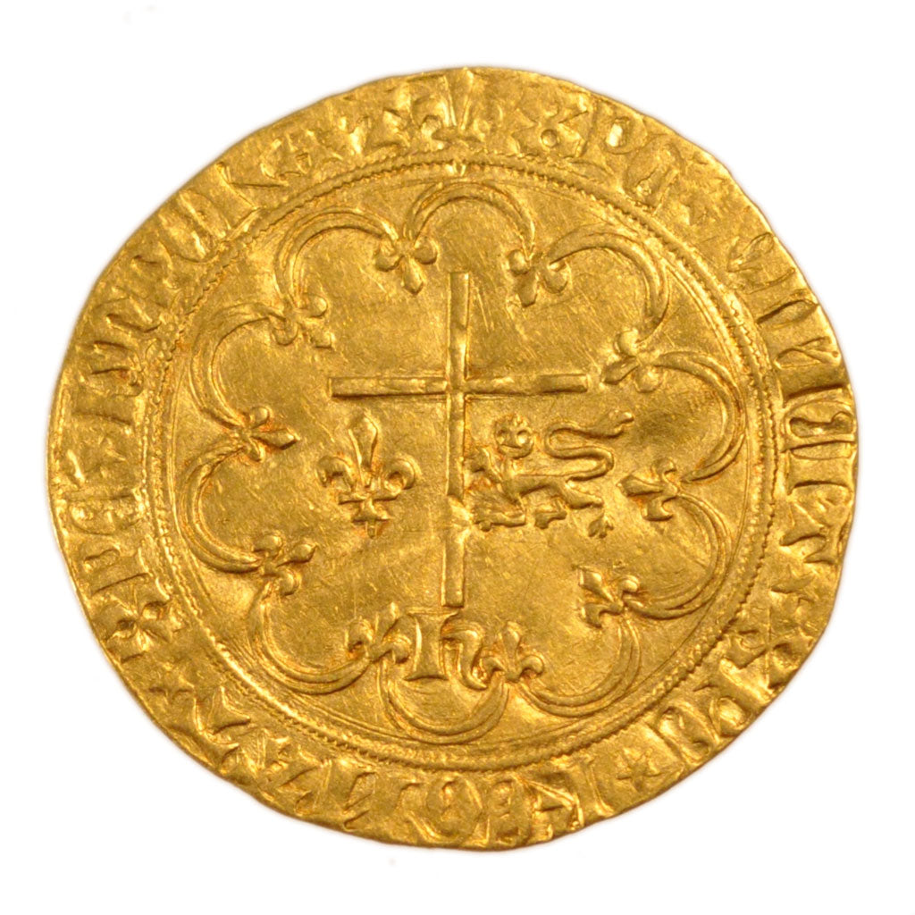 FRANCE, Salut d'or, Saint Lô, AU(50-53), Gold, Duplessy #443A, 3.50