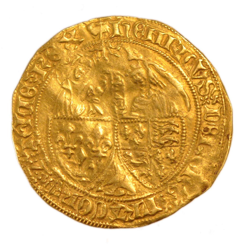 FRANCE, Salut d'or, Amiens, EF(40-45), Gold, Duplessy #443A, 3.40
