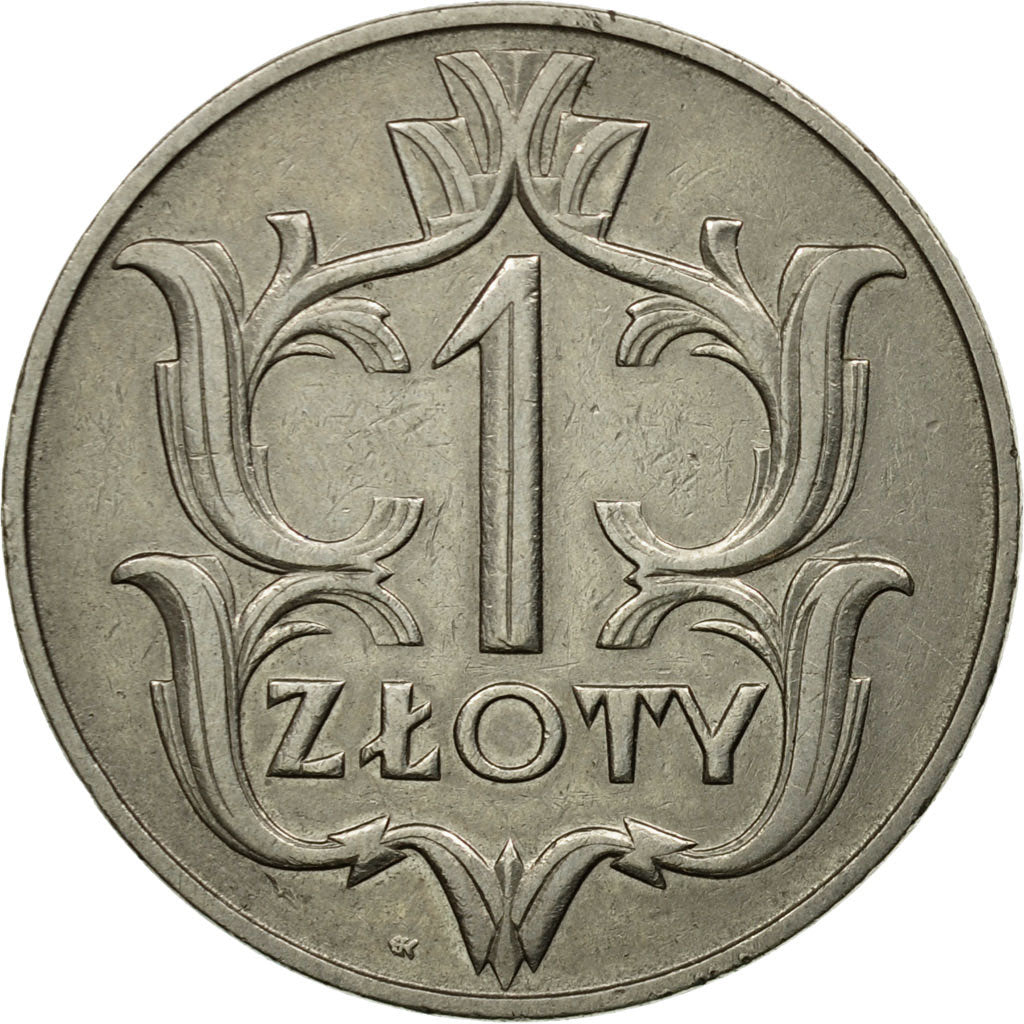 Monnaie, Pologne, Zloty, 1929, Warsaw, TTB+, Nickel, KM:14