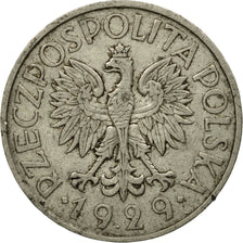 Munten, Polen, Zloty, 1929, Warsaw, FR+, Nickel, KM:14