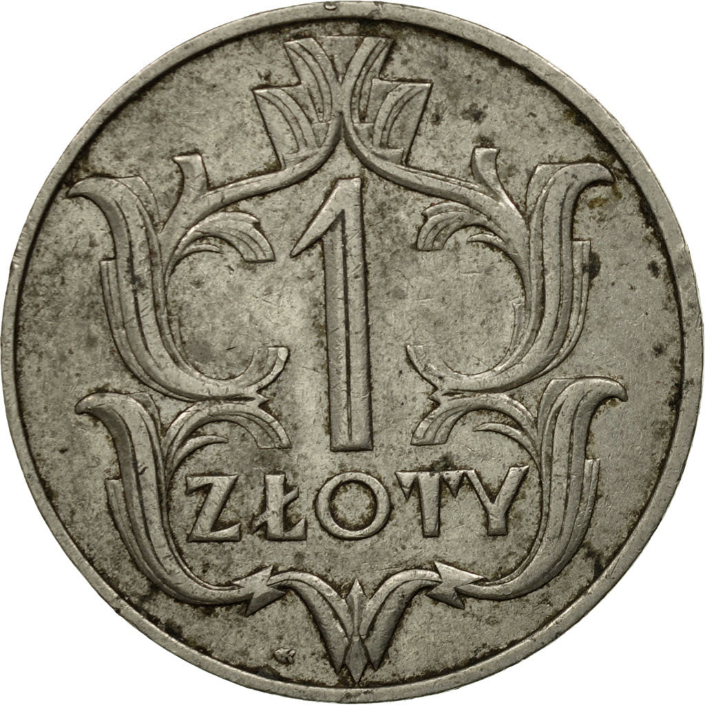 Munten, Polen, Zloty, 1929, Warsaw, FR+, Nickel, KM:14
