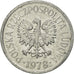 Coin, Poland, 10 Groszy, 1978, Warsaw, AU(50-53), Aluminum, KM:AA47