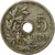 Munten, België, 5 Centimes, 1905, FR+, Copper-nickel, KM:55