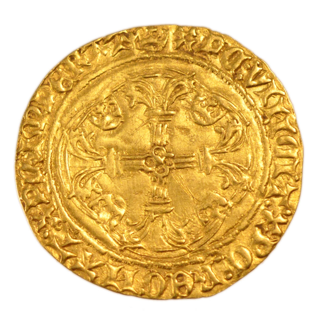 FRANCE, Ecu d'or, Tours, AU(50-53), Gold, Duplessy #511B, 3.30