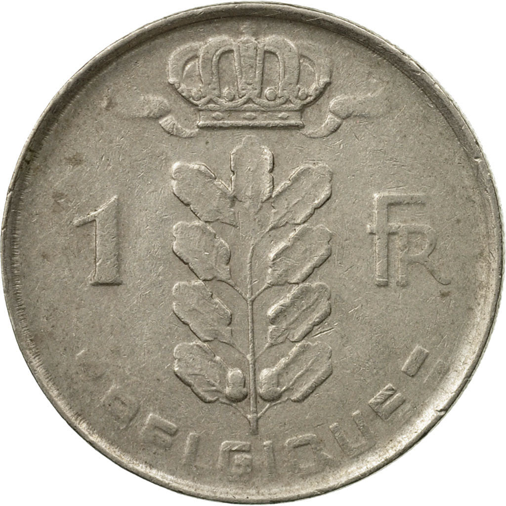 Coin, Belgium, Franc, 1964, VF(30-35), Copper-nickel, KM:142.1