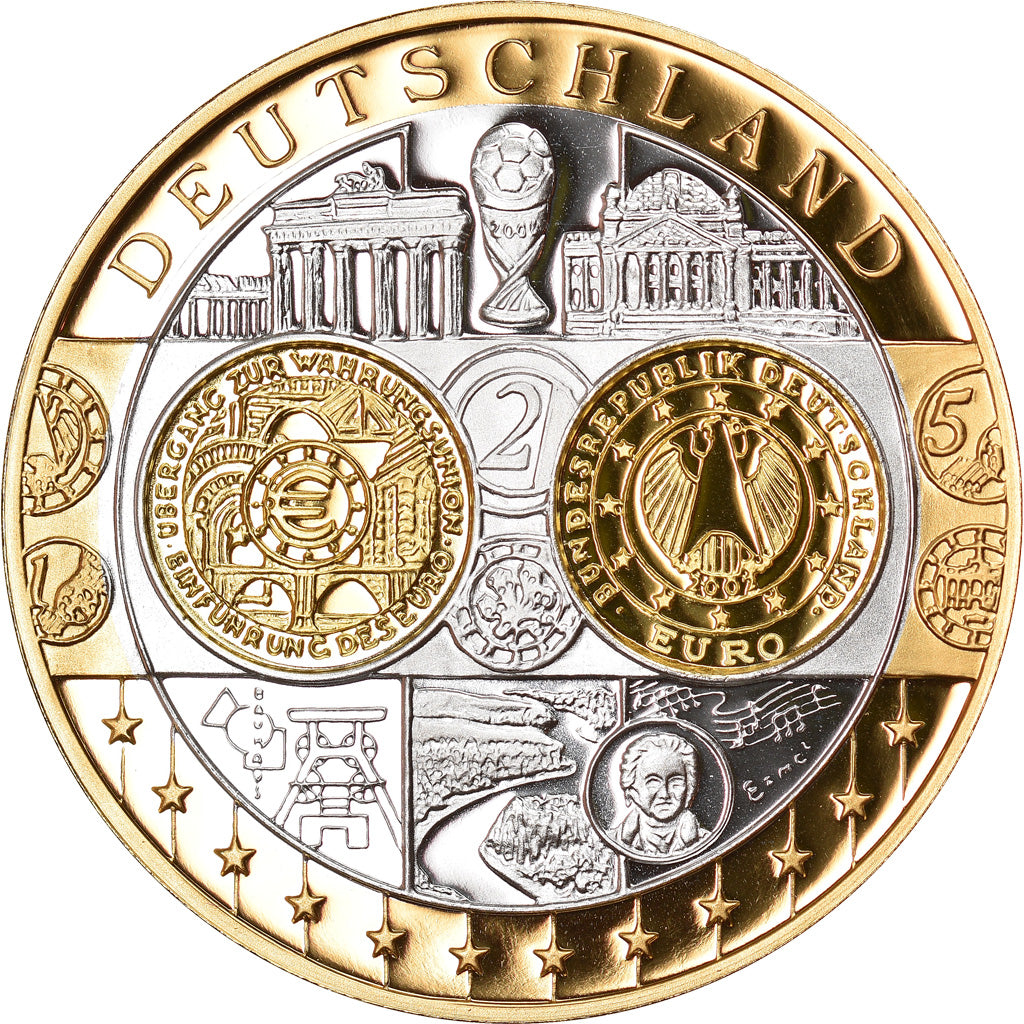 Germany, Medal, L'Europe, Politics, Society, War, MS(65-70), Silver