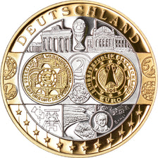 Germany, Medal, L'Europe, Politics, Society, War, MS(65-70), Silver