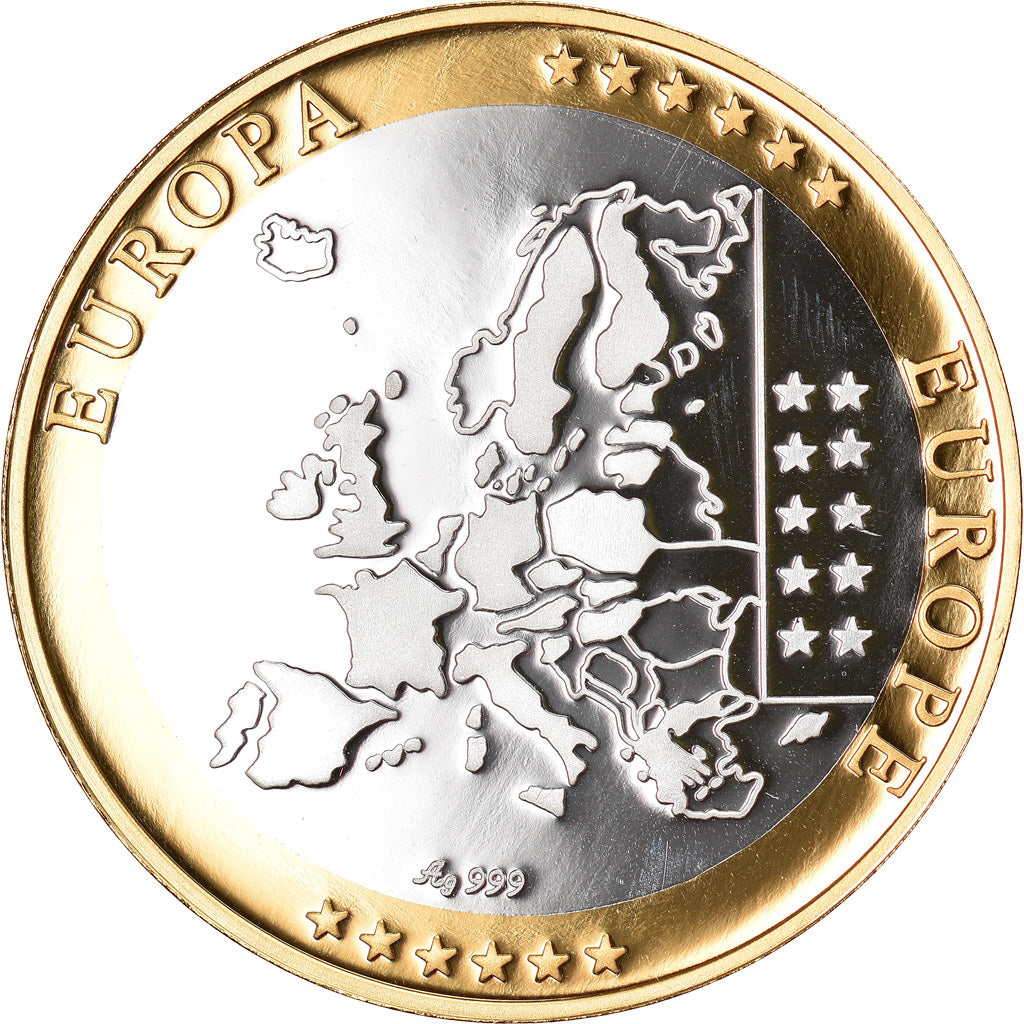 Germany, Medal, L'Europe, Politics, Society, War, MS(65-70), Silver