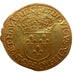 FRANCE, Écu d'or, Ecu d'or, 1637, Paris, AU(55-58), Gold, Gadoury #55, 3.40