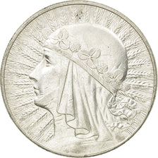 Monnaie, Pologne, 10 Zlotych, 1932, Warsaw, TTB, Argent, KM:22