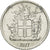 Coin, Iceland, Krona, 1977, VF(30-35), Aluminum, KM:23