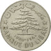 Coin, Lebanon, Livre, 1980, EF(40-45), Nickel, KM:30