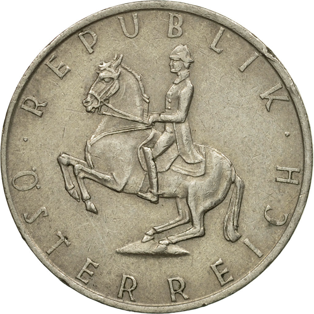 Coin, Austria, 5 Schilling, 1969, VF(30-35), Copper-nickel, KM:2889a