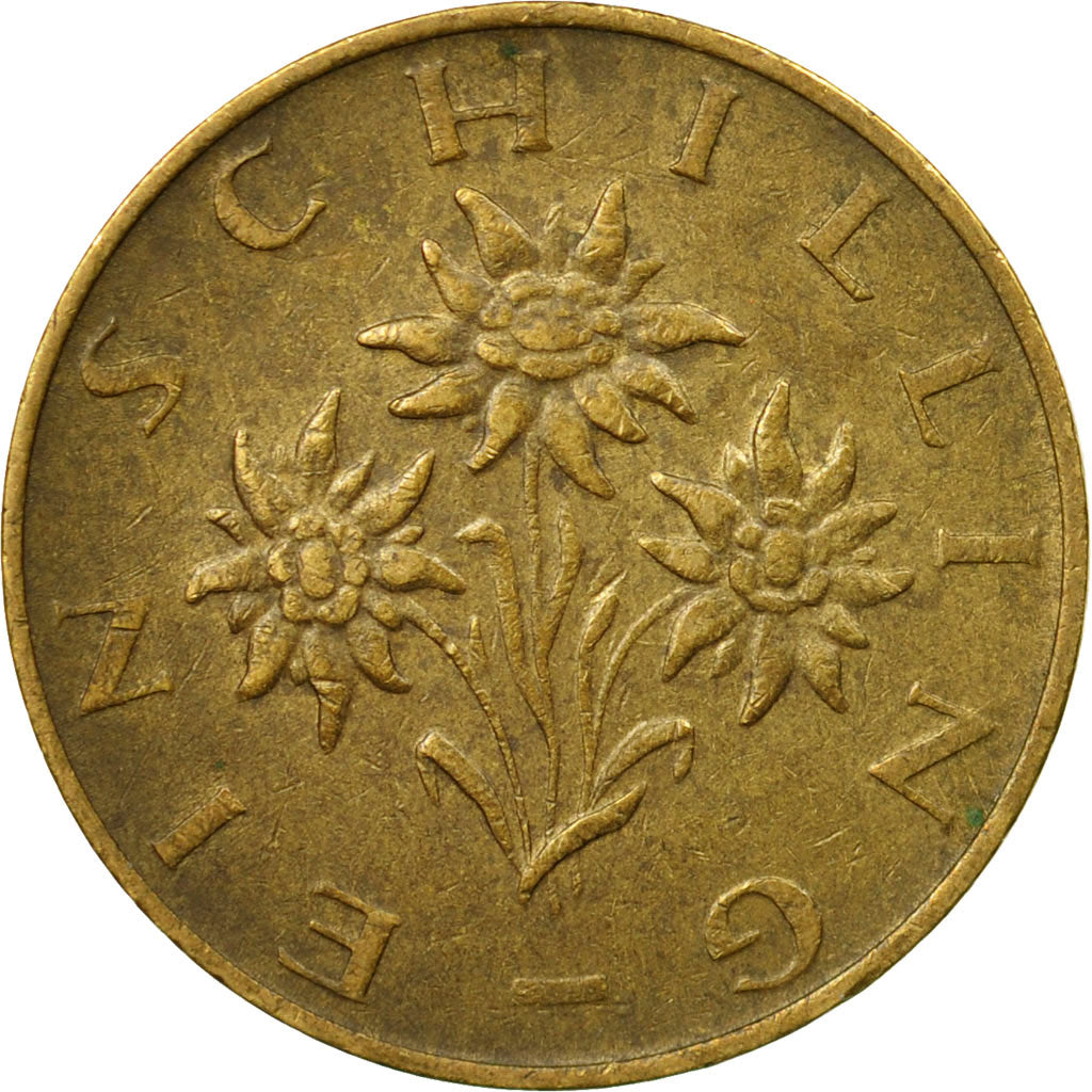 Coin, Austria, Schilling, 1974, VF(20-25), Aluminum-Bronze, KM:2886