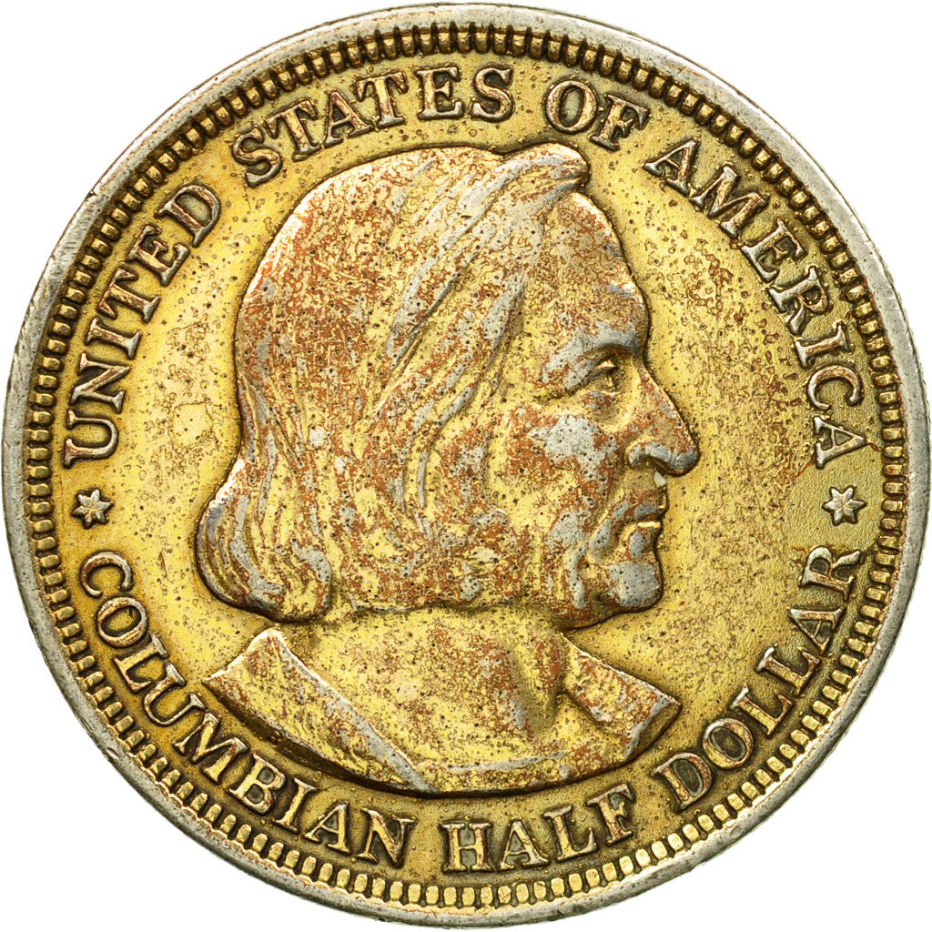 Coin, United States, Half Dollar, 1893, U.S. Mint, Philadelphia, EF(40-45)