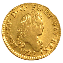 Francia, Louis d'Or, 1722, Reims, BB, Oro, Gadoury:337