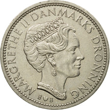 Coin, Denmark, Margrethe II, 10 Kroner, 1981, Copenhagen, EF(40-45)