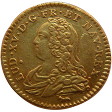 FRANCE, 1/2 Louis d'or aux lunettes, 1/2 Louis D'or, 1731, Paris, KM #488.1,...