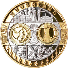 Netherlands, Medal, L'Europe, Politics, Society, War, MS(65-70), Silver